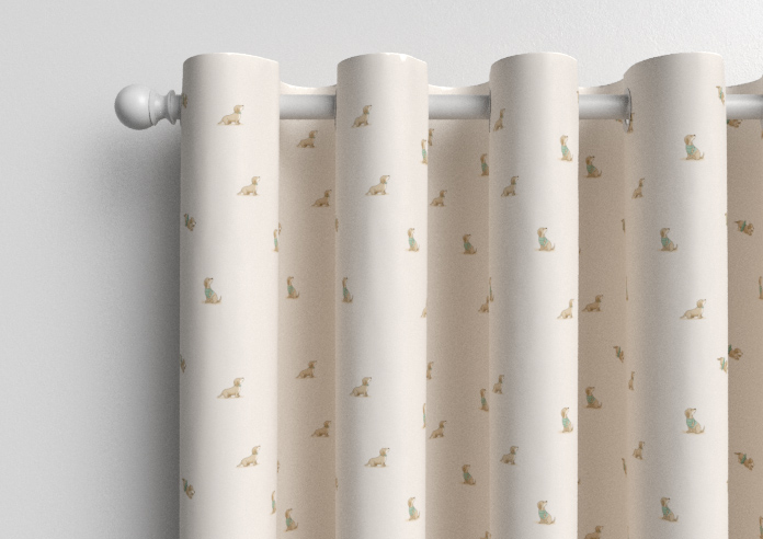 Dasching About, Puppy Biscuit - Made to Measure Curtains - Image 12